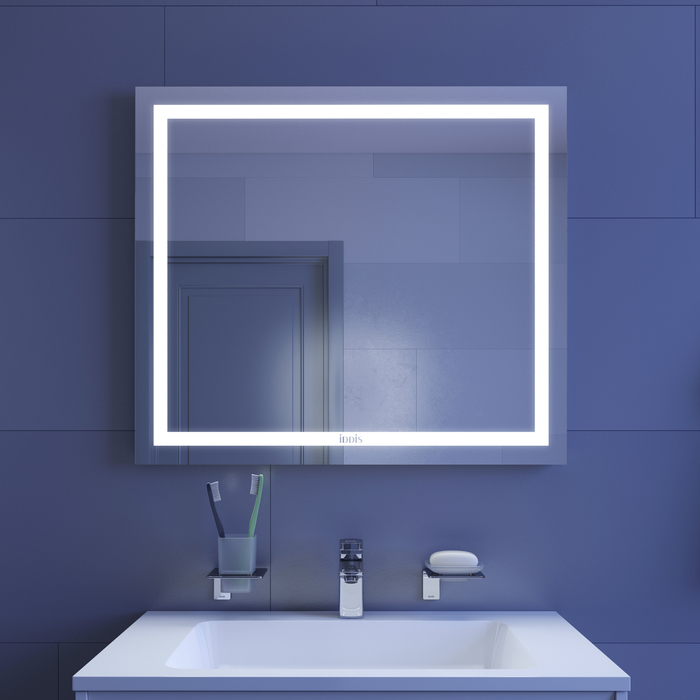 Фото Зеркало с подсветкой и термообогревом, 80 см, Zodiac, IDDIS, ZOD80T0i98 7