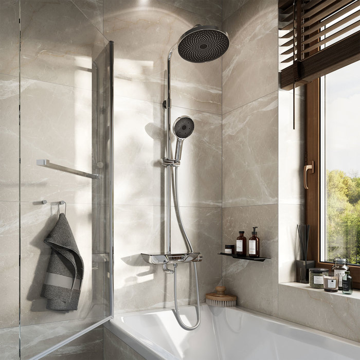 Фото Смеситель для ванны с верхним душем, SpaHome, IDDIS, SPASBBTi06 2