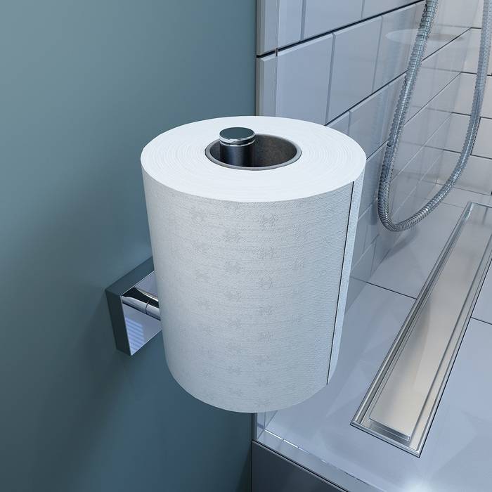 Фото Держатель запасного рулона туалетной бумаги, латунь, IDDIS Edifice EDISBS0i43 1