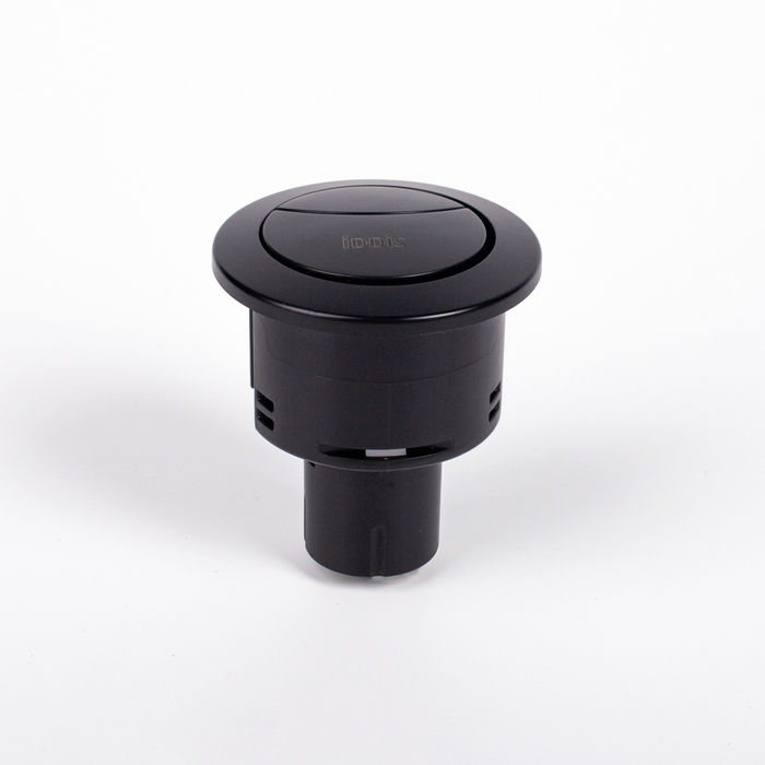 Фото Кнопка слива для арматуры, 2-ур, 38 мм, черный матовый, IDDIS, 92038MB2AR 0