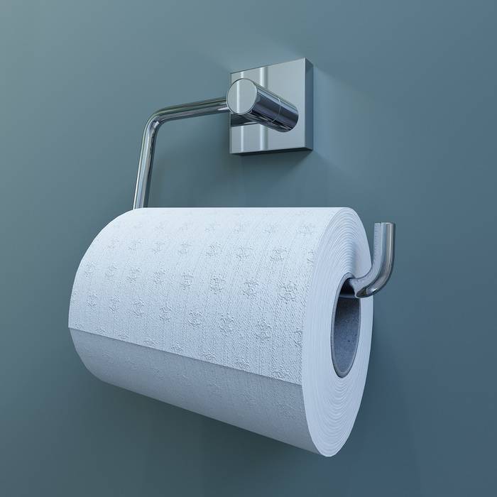 Фото Держатель для туалетной бумаги без крышки, латунь, IDDIS Edifice EDISB00i43 1