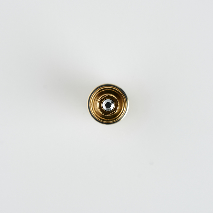 Фото Дивертор для смесителя, латунь, h=56 мм, M24x1,5, вытяжной, золото, IDDIS, 997B0256SMG 1