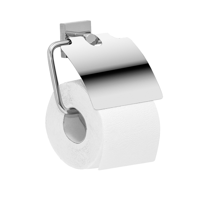 Фото Держатель для туалетной бумаги с крышкой, латунь, IDDIS Edifice EDISBC0i43 5