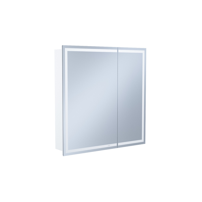 Фото Шкаф-зеркало с подсветкой, 80 см, Zodiac, IDDIS, ZOD8000i99 0