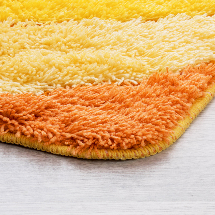Фото Набор ковриков для ванной комнаты, 50*80+50*50 см, акрил, ID, gold sands, MID090AS 2