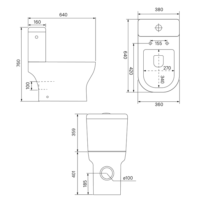 Фото Унитаз-компакт, безободковый,  Drum, DRU2DSEi24, IDDIS 13