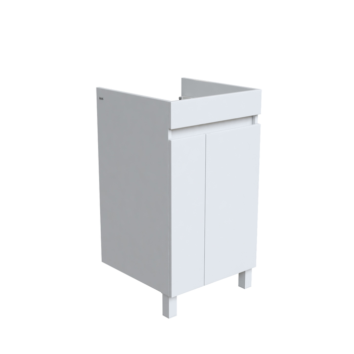 Фото Тумба напольная для стиральной машины с дверцами, 110 см, белая, Optima Home, IDDIS, OPH110Di95 0