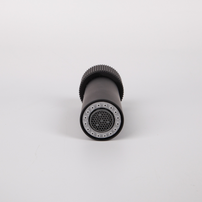 Фото Аэратор для смесителя, пластик, M22, двухрежимный, черный, IDDIS, 996P22S6SMB 1