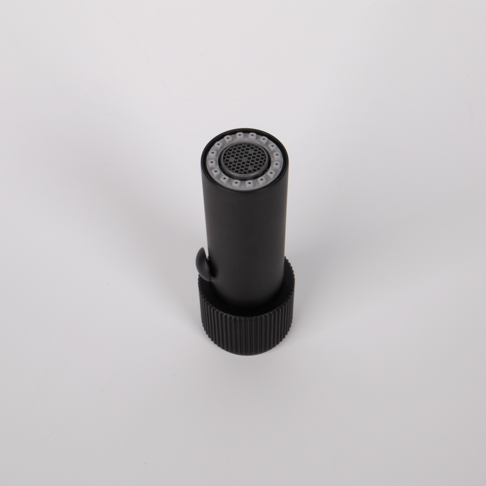 Фото Аэратор для смесителя, пластик, M22, двухрежимный, черный, IDDIS, 996P22S6SMB 2