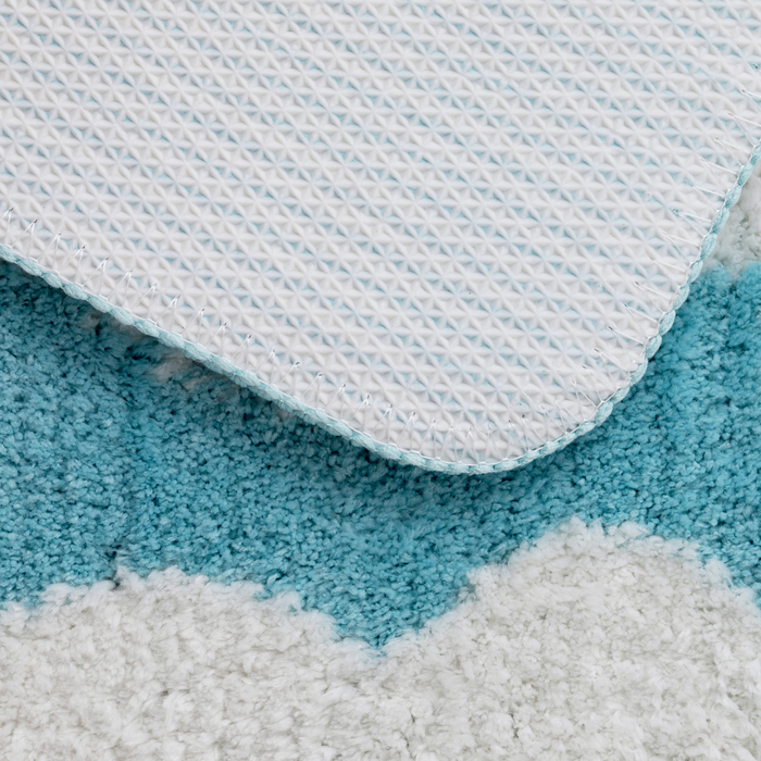 Фото Набор ковриков для ванной комнаты, 45*65 + 45*50 см, микрофибра, P37M465i12, IDDIS 5