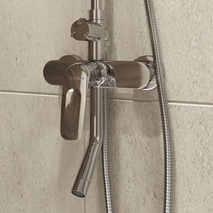 Фото Смеситель для ванны с верхним душем, IDDIS Male MALSB3Fi06 1