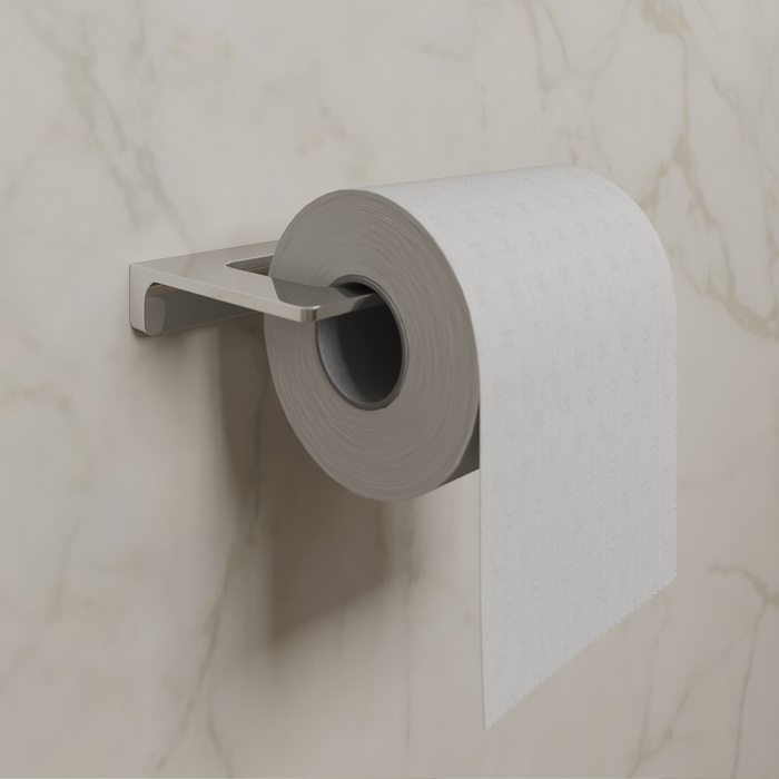 Фото Держатель для туалетной бумаги без крышки, сплав металлов, Slide, хром, IDDIS, SLISC00i43 9
