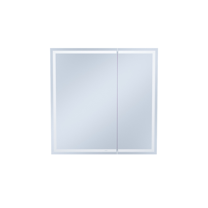 Фото Шкаф-зеркало с подсветкой, 80 см, Zodiac, IDDIS, ZOD8000i99 1