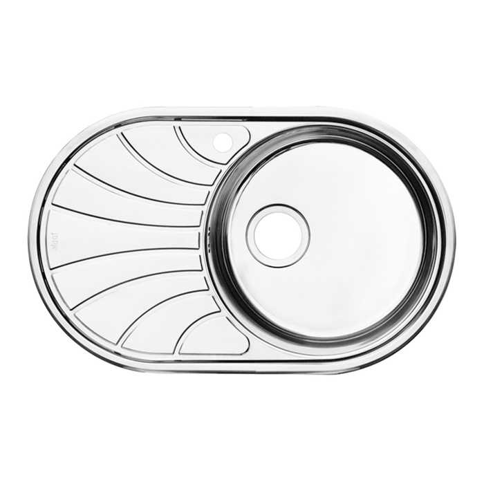 Фото Мойка, нержавеющая сталь, шелк, чаша справа, 770*480, Suno S, IDDIS, SUN77SRi77 1