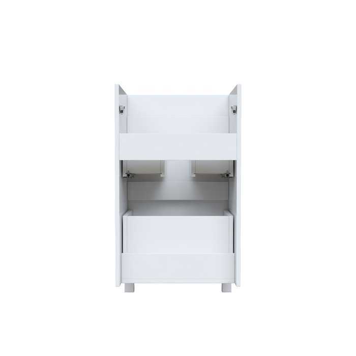 Фото Тумба напольная для стиральной машины с ящиками, 110 см, белая, Optima Home, IDDIS, OPH110Bi95 3