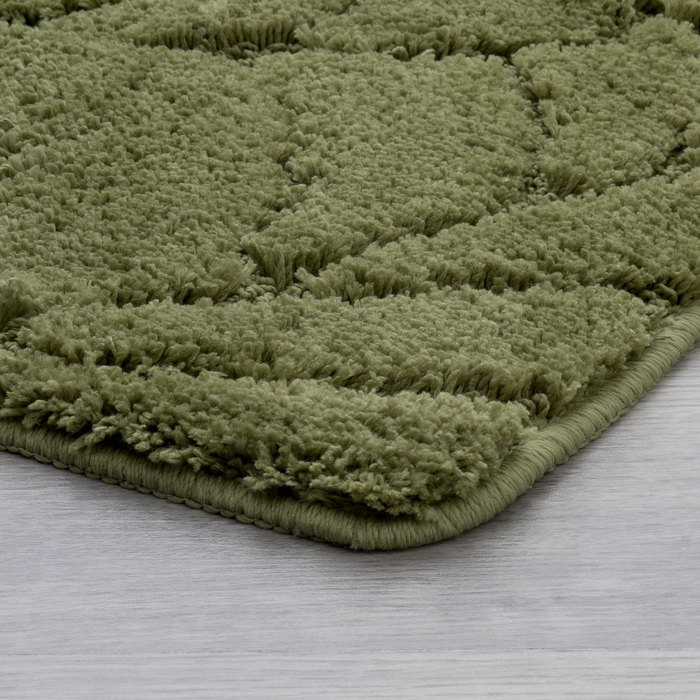 Фото Набор ковриков для ванной комнаты, 50*80 + 50*50 см, микрофибра, P45M558i13, IDDIS 2
