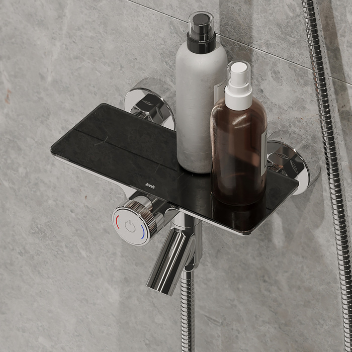 Фото Смеситель для ванны с управлением Push Control, Shelfy, IDDIS, SHESBBTi02WA 5
