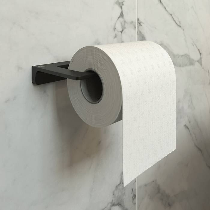 Фото Держатель для туалетной бумаги без крышки, сплав металлов, IDDIS Slide SLIBS00i43 1