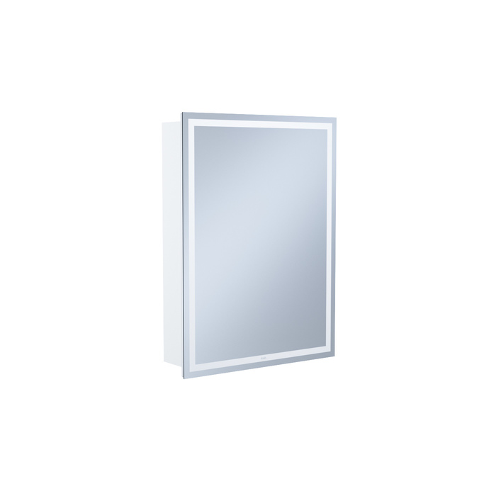 Фото Шкаф-зеркало с подсветкой, 60 см, Zodiac, IDDIS, ZOD6000i99 0